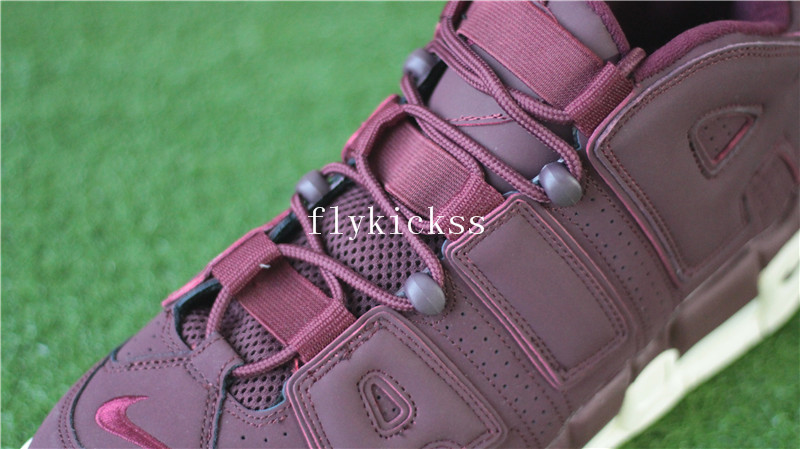 Nike Air More Uptempo Maroon Wine Red